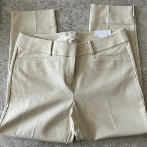 NWT LOFT The Riviera Pant Cropped in Khaki